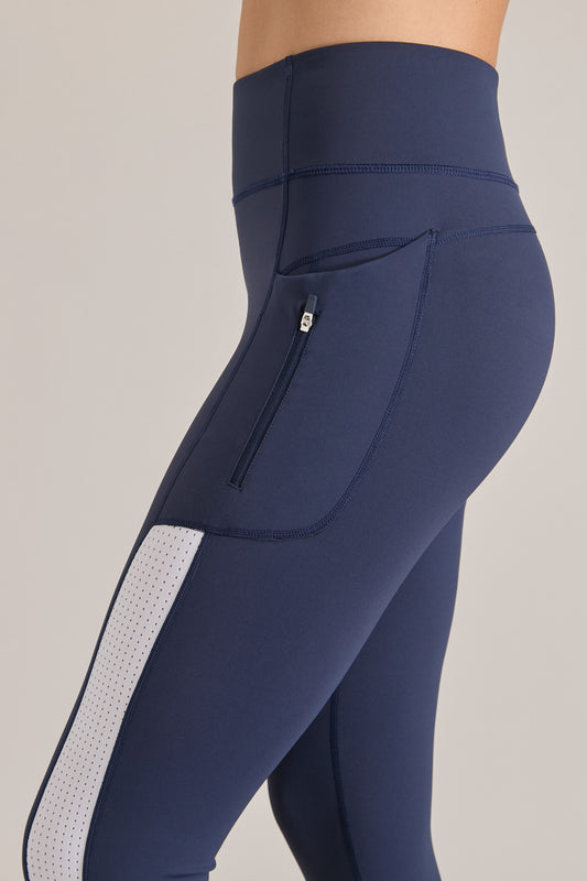 Flo-Jo Zip Pocket Mesh Insert Legging