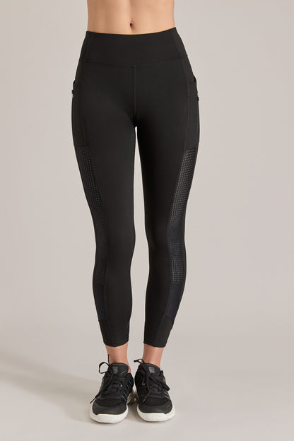 Flo-Jo Zip Pocket Mesh Insert Legging