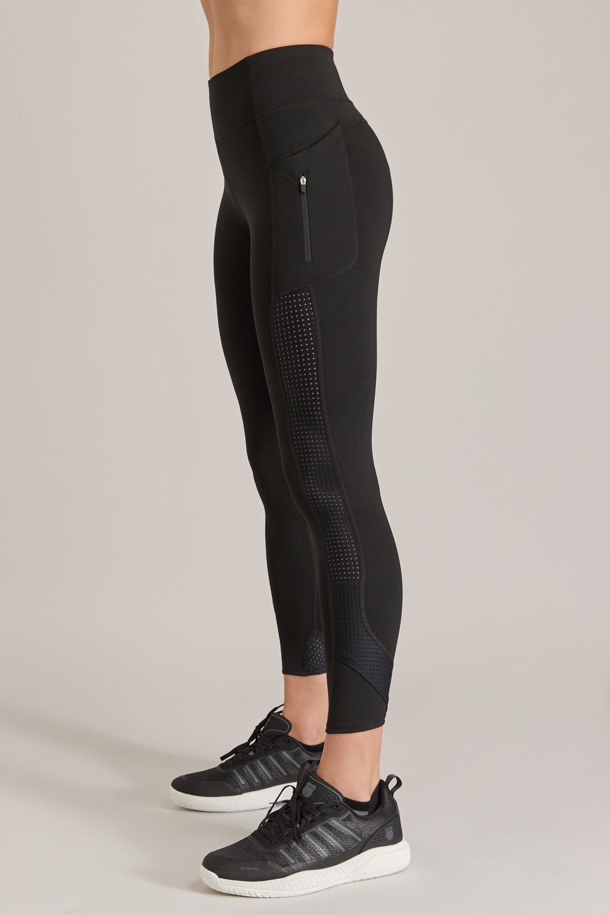 Flo-Jo Zip Pocket Mesh Insert Legging