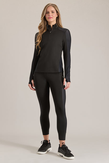 Flo-Jo Zip Pocket Mesh Insert Legging