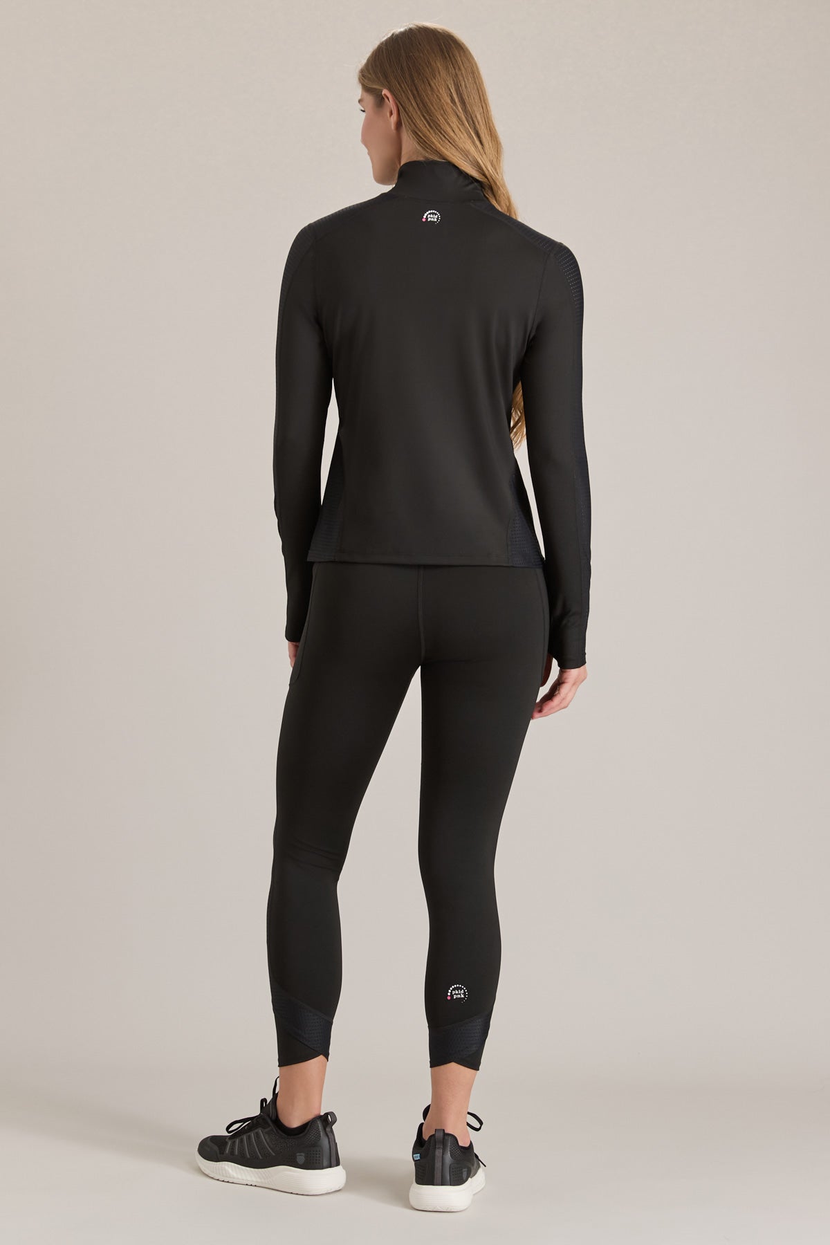 Flo-Jo Zip Pocket Mesh Insert Legging