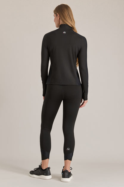 Flo-Jo Zip Pocket Mesh Insert Legging