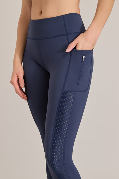 Flo-Jo Zip Pocket Mesh Insert Legging