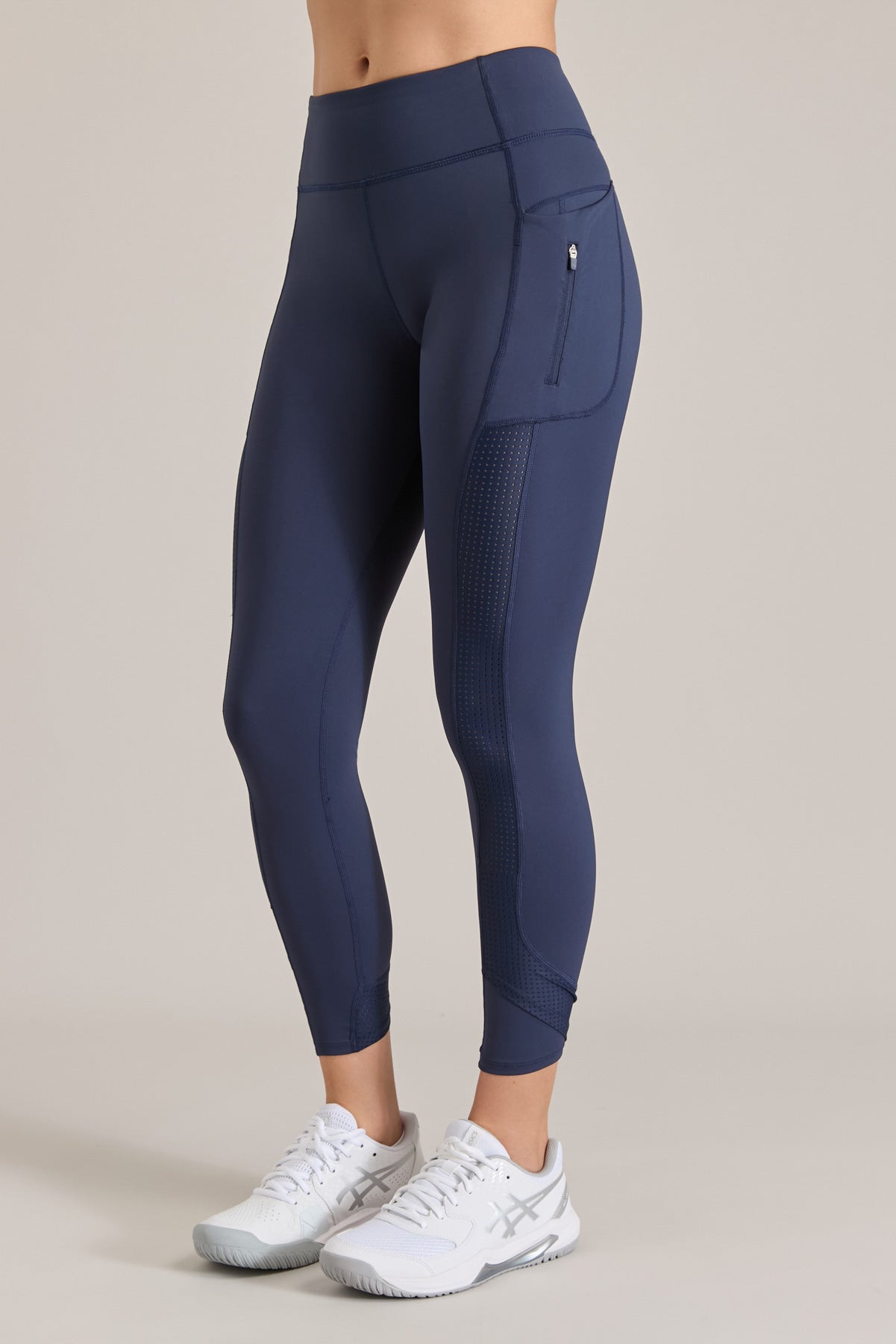 Flo-Jo Zip Pocket Mesh Insert Legging