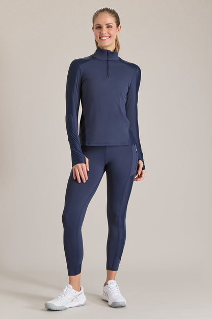 Flo-Jo Zip Pocket Mesh Insert Legging