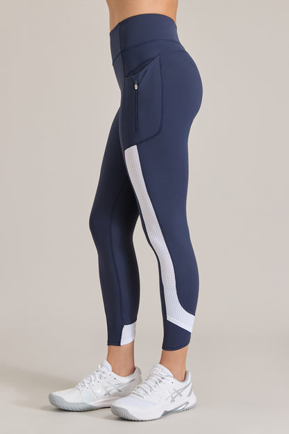 Flo-Jo Zip Pocket Mesh Insert Legging