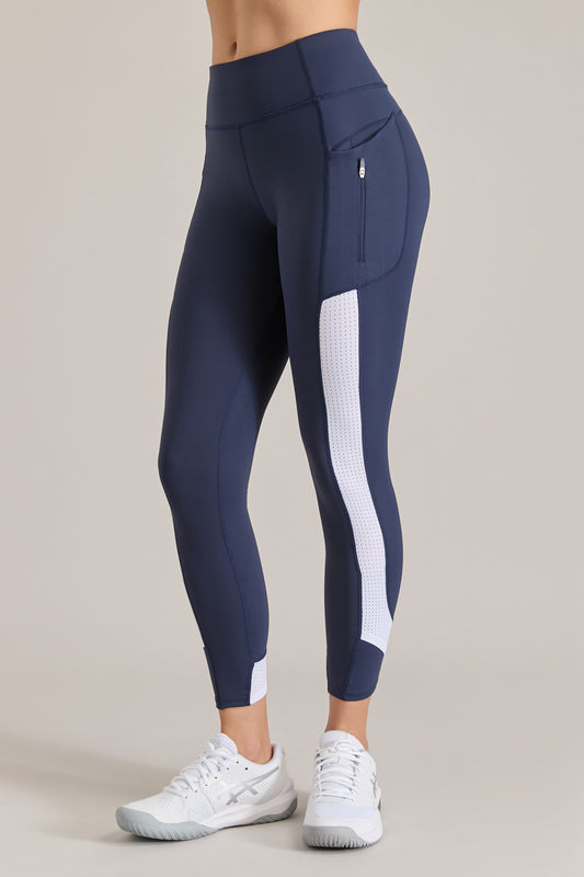 Flo-Jo Zip Pocket Mesh Insert Legging